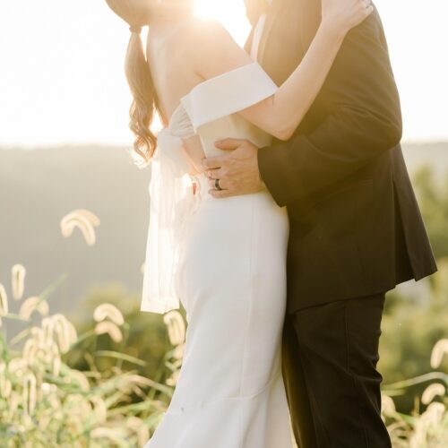 Brautpaar nach der Trauung